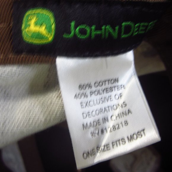John Deere Camo Nortraxx Hat with Adjustable strap - Picture 10 of 10